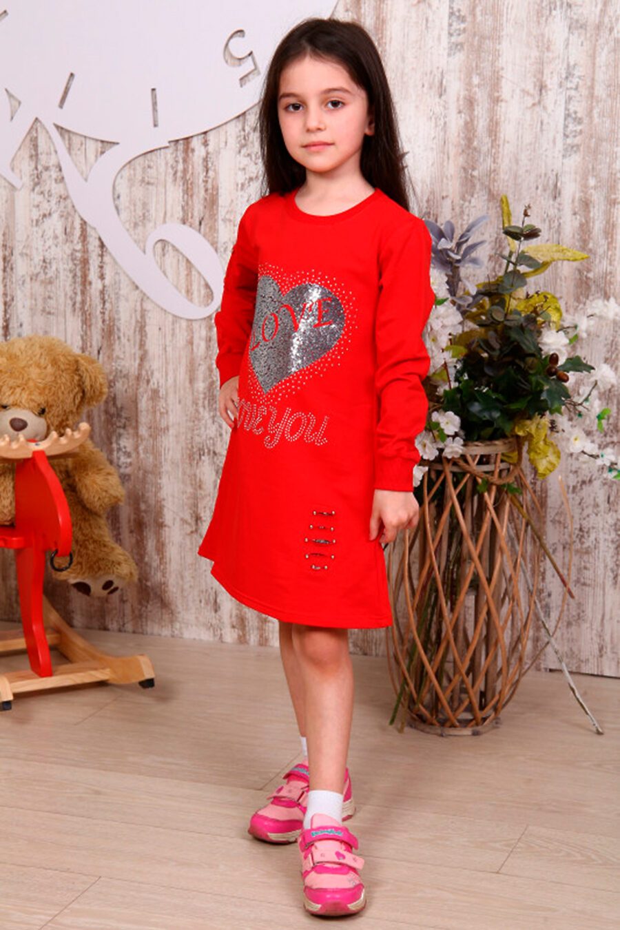 Платье для девочек SOFIYA37 666533 купить оптом от производителя. Совместная покупка детской одежды в OptMoyo
