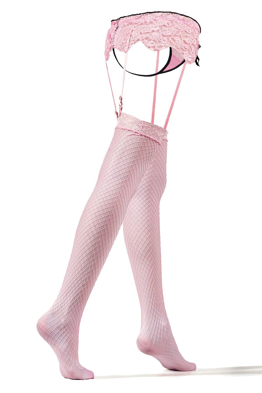 Комплект белья "Флорентийка": трусики с подвязками и чулки LE CABARET (684298), купить в Moyo.moda