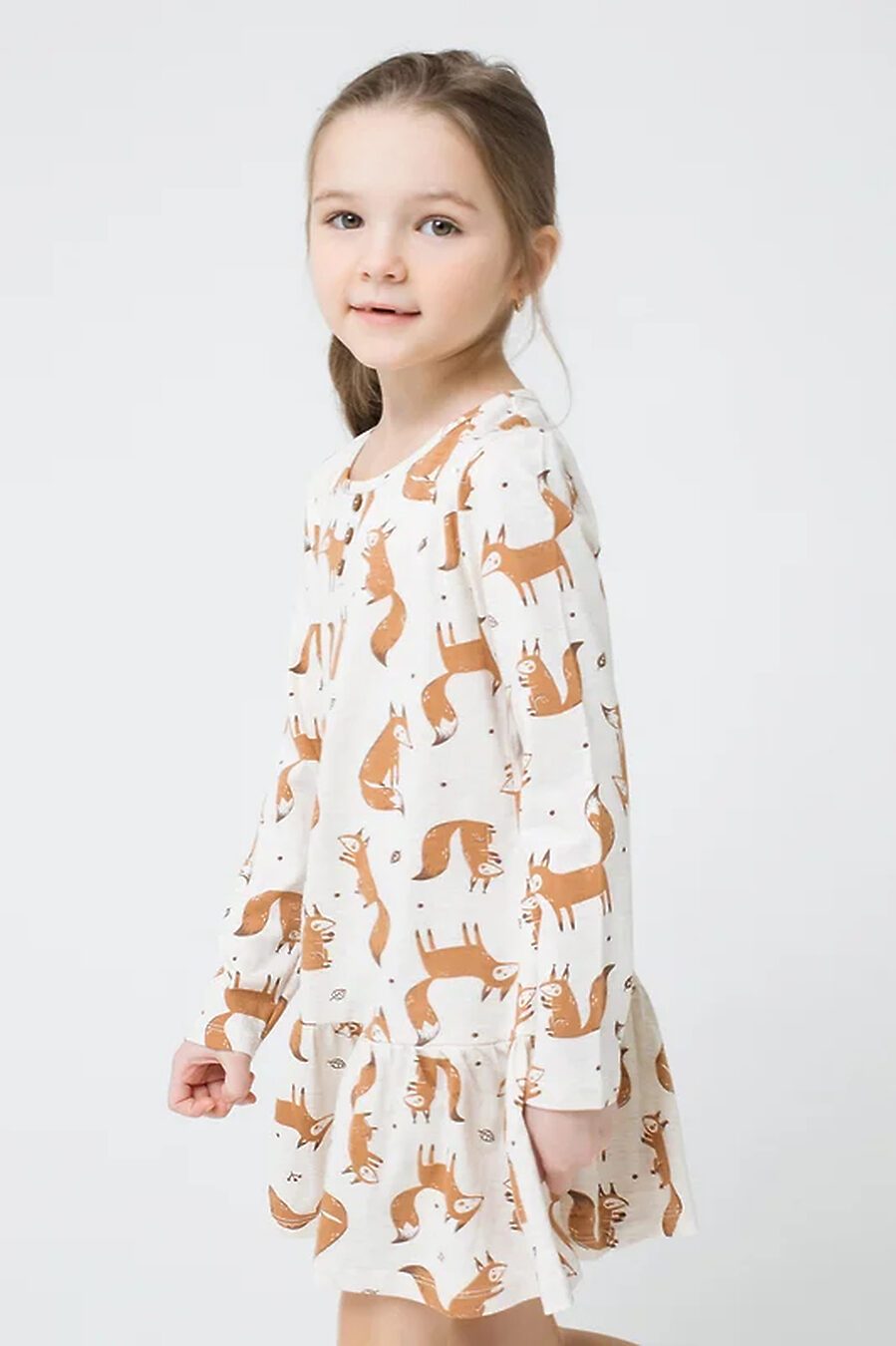 Платье для девочек CROCKID 709181 купить оптом от производителя. Совместная покупка детской одежды в OptMoyo
