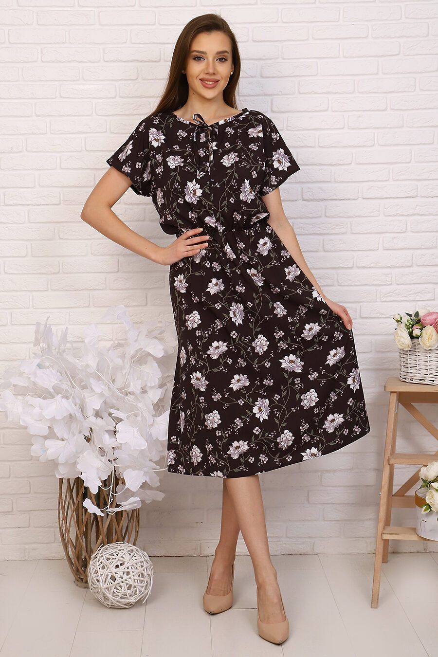 Платье 20620 для женщин НАТАЛИ 717908 купить оптом от производителя. Совместная покупка женской одежды в OptMoyo