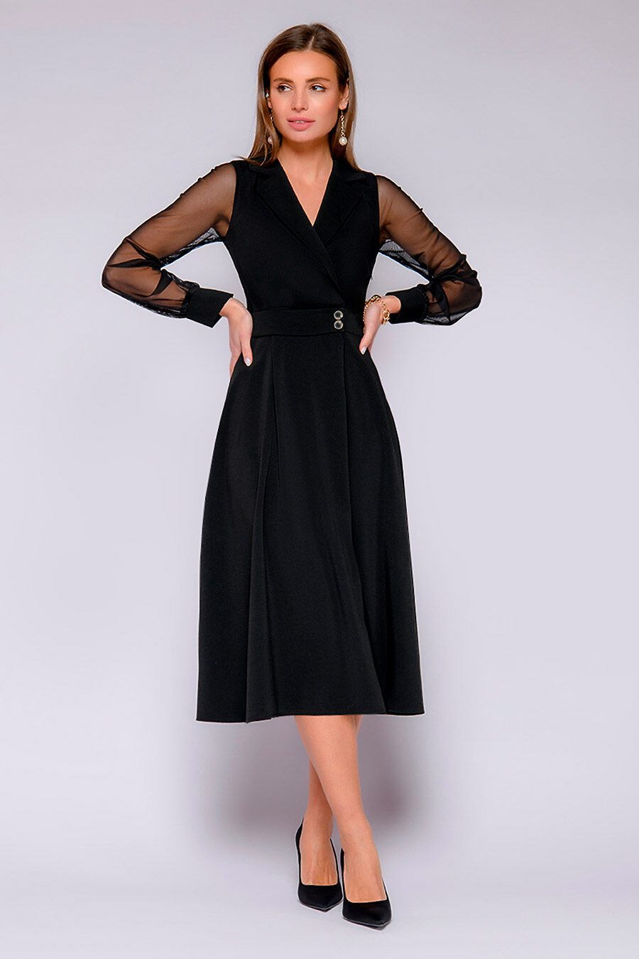 Платье для женщин 1001 DRESS 740629 купить оптом от производителя. Совместная покупка женской одежды в OptMoyo