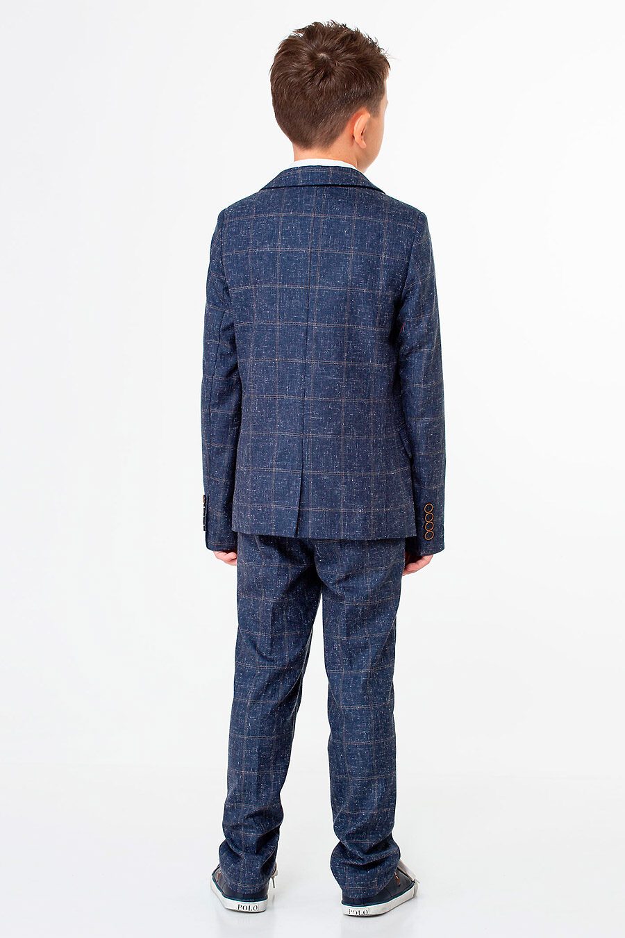 Пиджак для мальчиков PANDA 741323 купить оптом от производителя. Совместная покупка детской одежды в OptMoyo