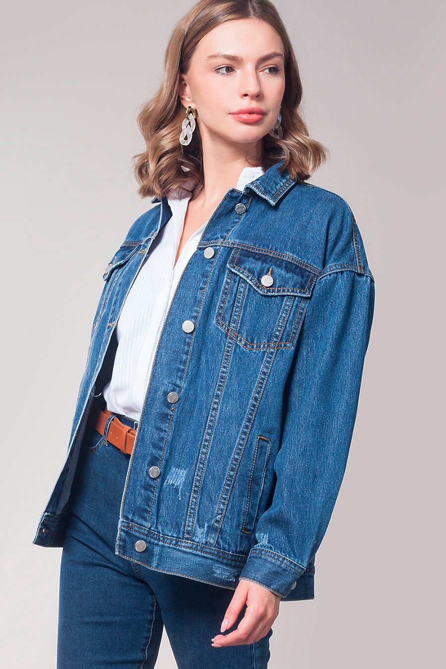Куртка для женщин VILATTE 741667 купить оптом от производителя. Совместная покупка женской одежды в OptMoyo