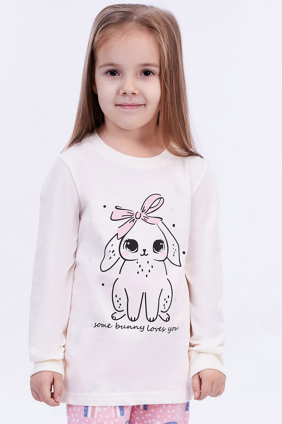 Пижама для девочек ELEMENTARNO 742815 купить оптом от производителя. Совместная покупка детской одежды в OptMoyo