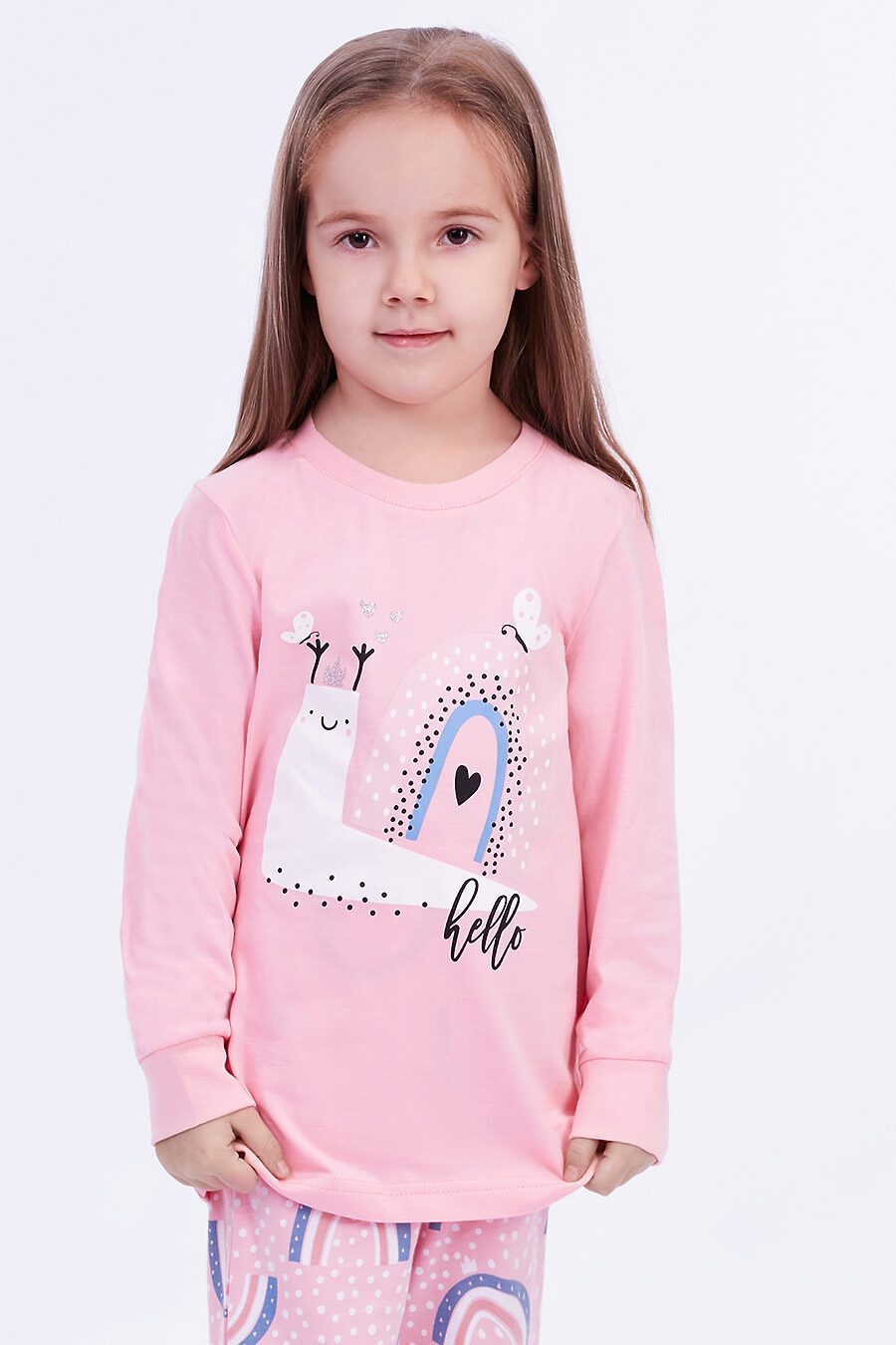Пижама для девочек ELEMENTARNO 742816 купить оптом от производителя. Совместная покупка детской одежды в OptMoyo