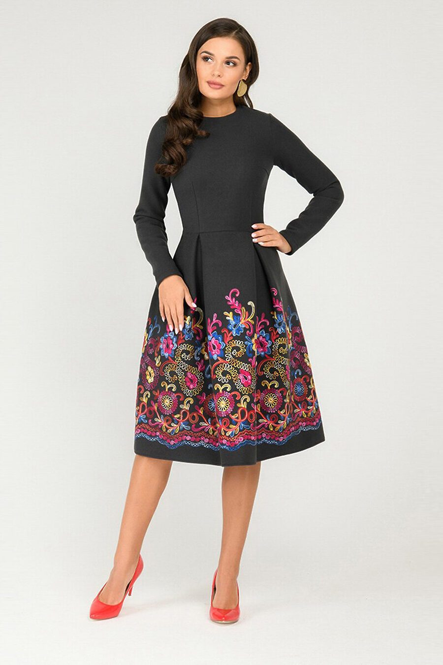 Платье для женщин 1001 DRESS 775857 купить оптом от производителя. Совместная покупка женской одежды в OptMoyo