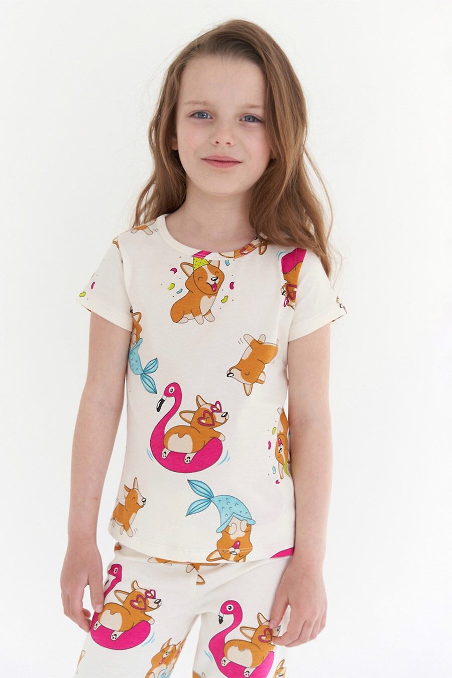 Пижама для девочек KOGANKIDS 784560 купить оптом от производителя. Совместная покупка детской одежды в OptMoyo