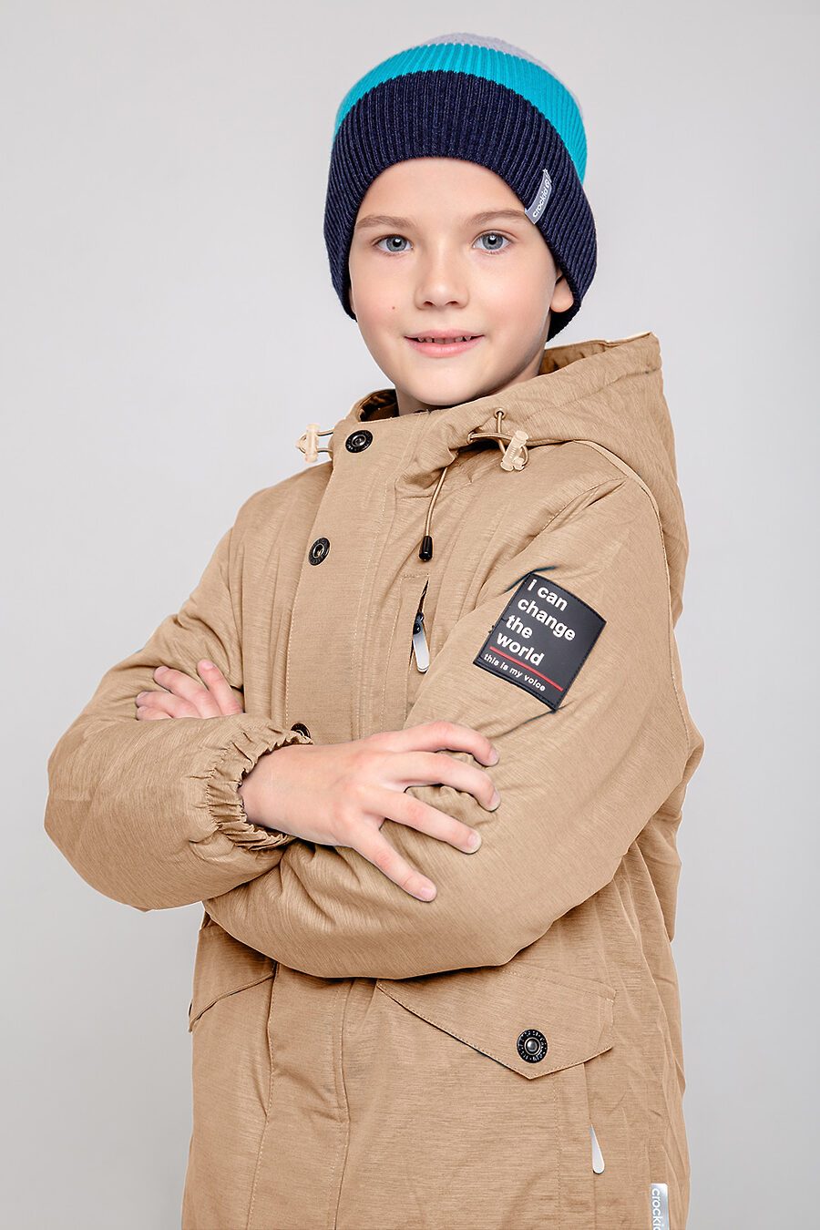 Куртка для мальчиков CUBBY 796417 купить оптом от производителя. Совместная покупка детской одежды в OptMoyo
