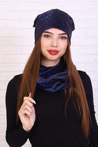 Комплект шапка и шарф-снуд 36121 НАТАЛИ