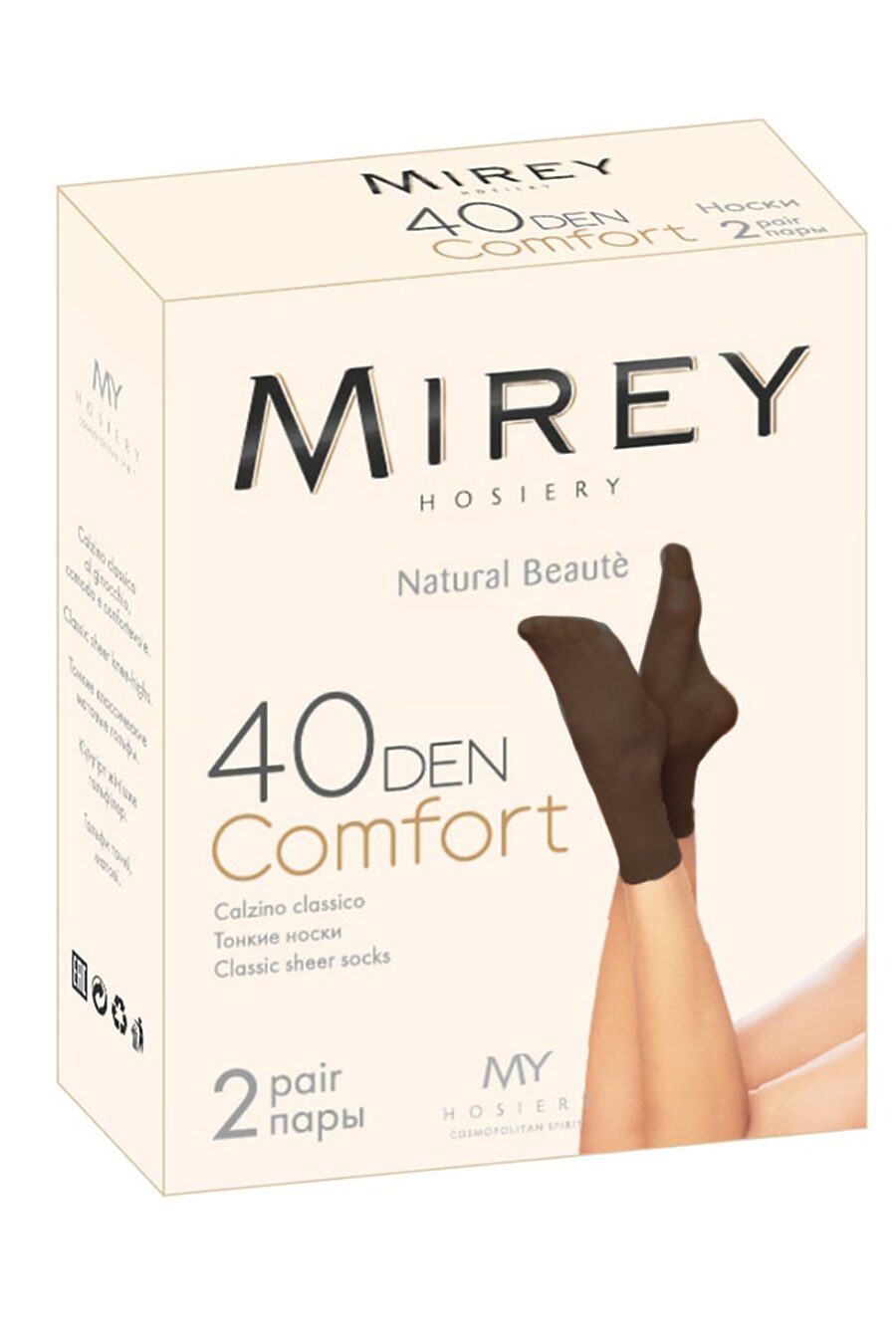 Носки для женщин MIREY 195098 купить оптом от производителя. Совместная покупка женской одежды в OptMoyo
