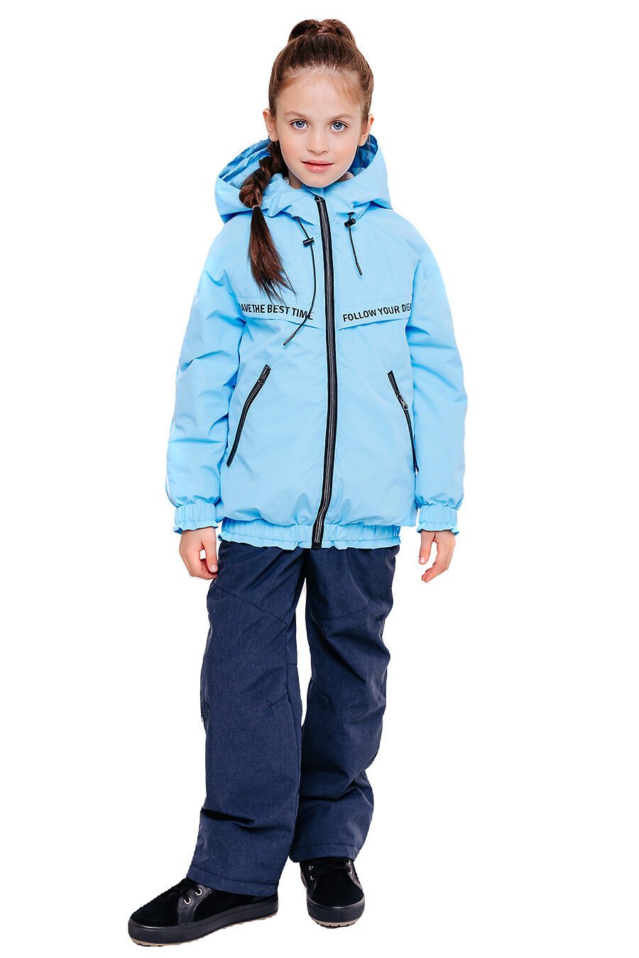 Комплект (Брюки+Куртка) для девочек BATIK 685721 купить оптом от производителя. Совместная покупка детской одежды в OptMoyo