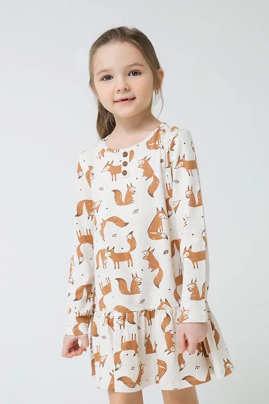 Платье для девочек CROCKID 709181 купить оптом от производителя. Совместная покупка детской одежды в OptMoyo
