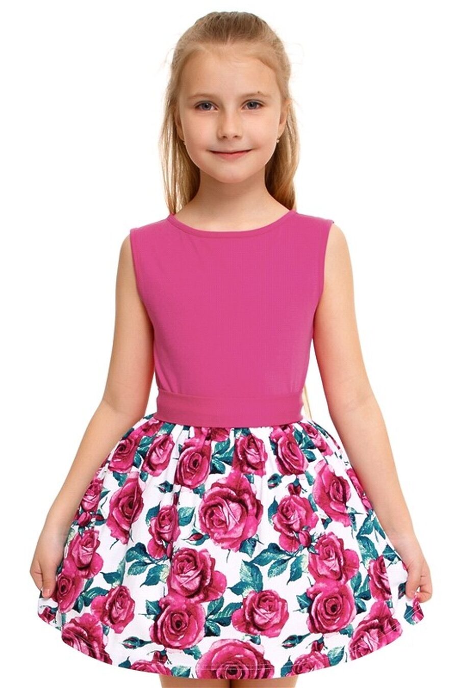 Платье для девочек АПРЕЛЬ 775940 купить оптом от производителя. Совместная покупка детской одежды в OptMoyo