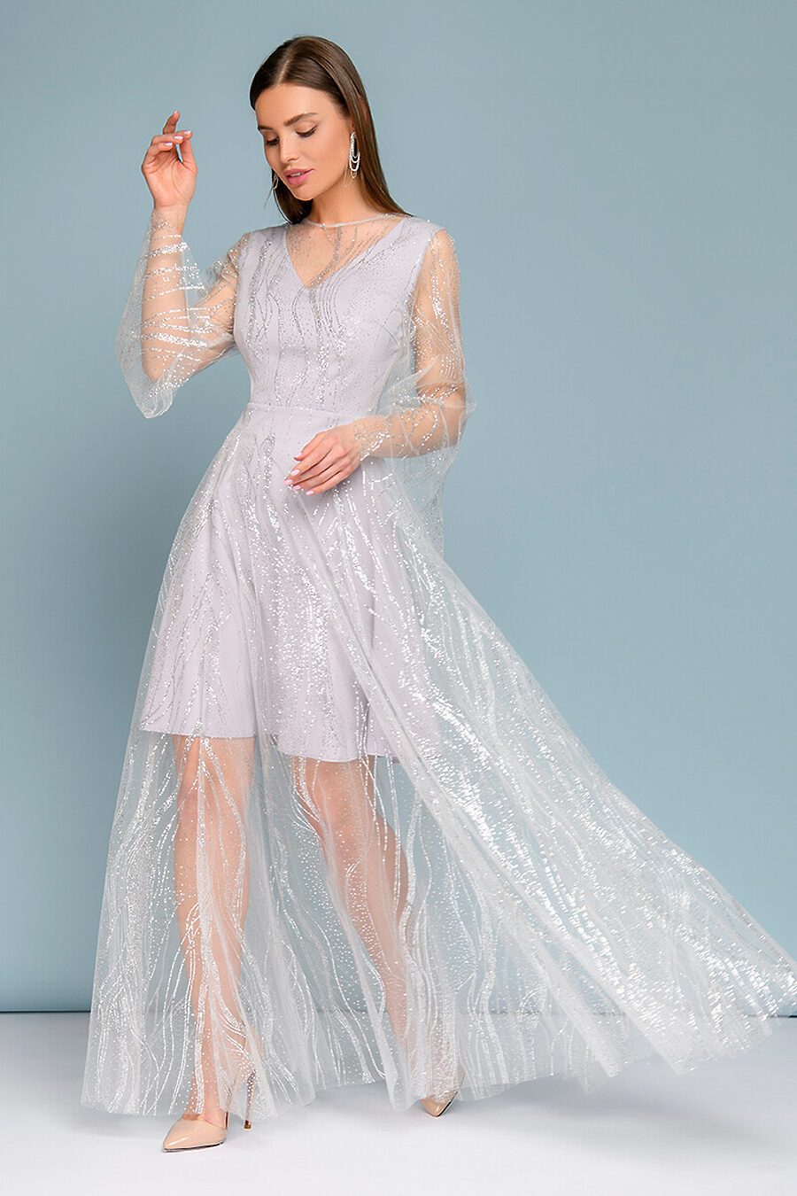 Платье для женщин 1001 DRESS 776042 купить оптом от производителя. Совместная покупка женской одежды в OptMoyo