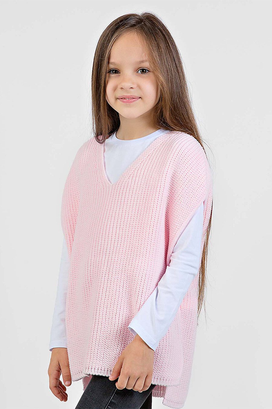 Жилет для девочек BOSSA NOVA 784955 купить оптом от производителя. Совместная покупка детской одежды в OptMoyo