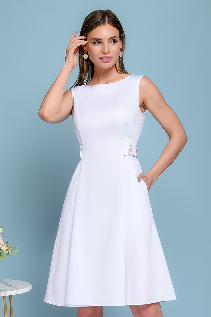 Платье для женщин 1001 DRESS 785351 купить оптом от производителя. Совместная покупка женской одежды в OptMoyo