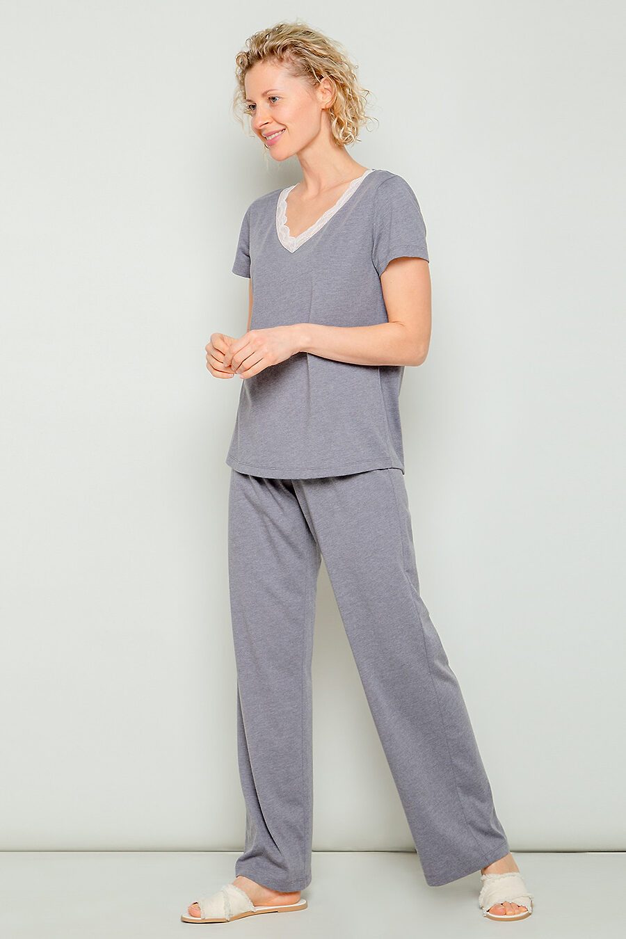 Пижама для женщин TRIKOZZA 796226 купить оптом от производителя. Совместная покупка женской одежды в OptMoyo