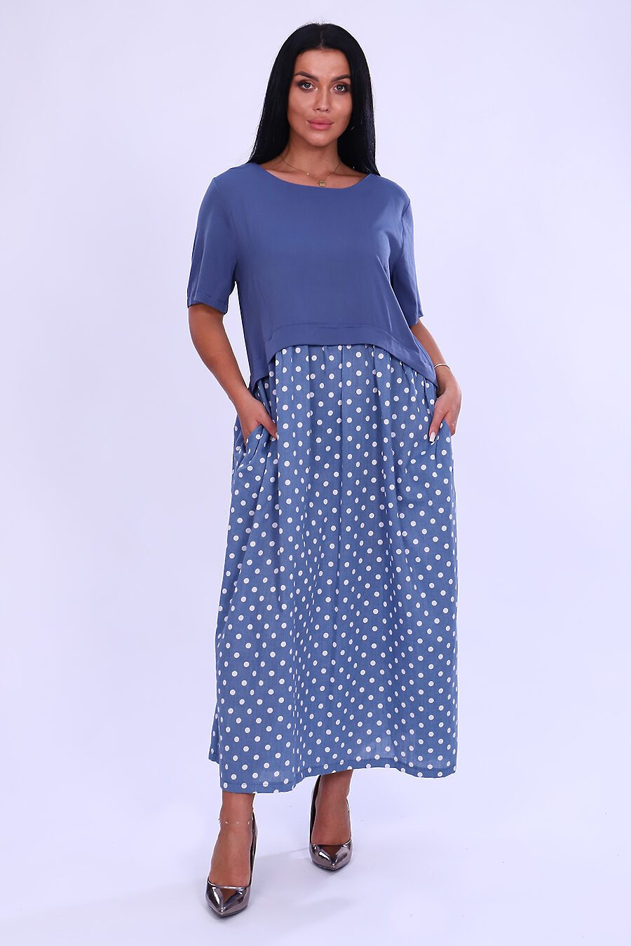 Платье 31685 для женщин НАТАЛИ 796334 купить оптом от производителя. Совместная покупка женской одежды в OptMoyo