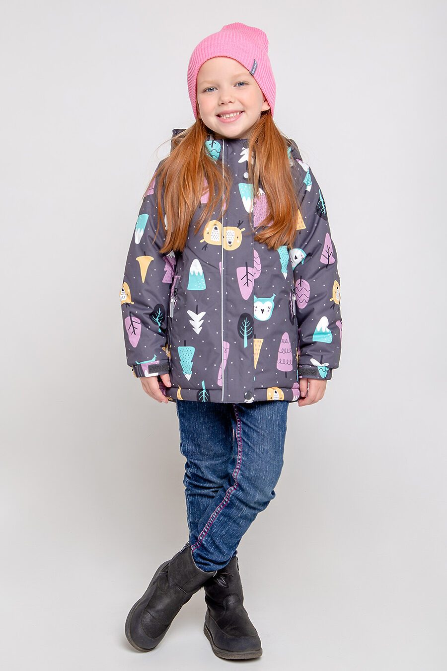 Куртка для девочек CROCKID 796448 купить оптом от производителя. Совместная покупка детской одежды в OptMoyo