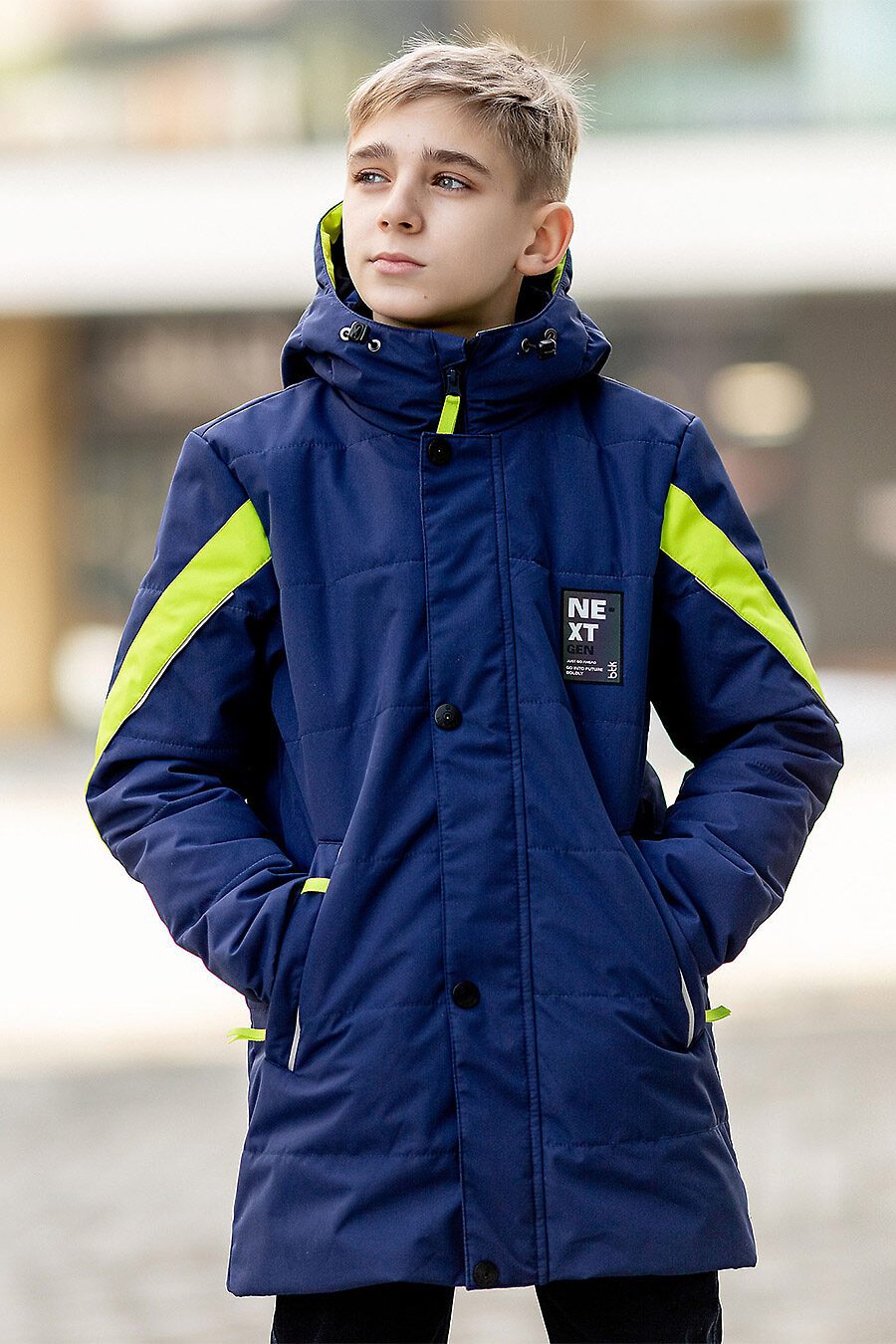 Куртка для мальчиков BATIK 807815 купить оптом от производителя. Совместная покупка детской одежды в OptMoyo